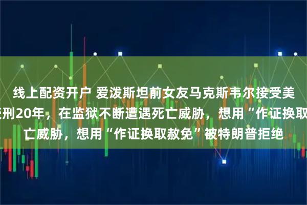 线上配资开户 爱泼斯坦前女友马克斯韦尔接受美国国会质询；此前获刑20年，在监狱不断遭遇死亡威胁，想用“作证换取赦免”被特朗普拒绝